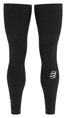 Manchon de Compression Compressport Full Legs Noir Unisex
