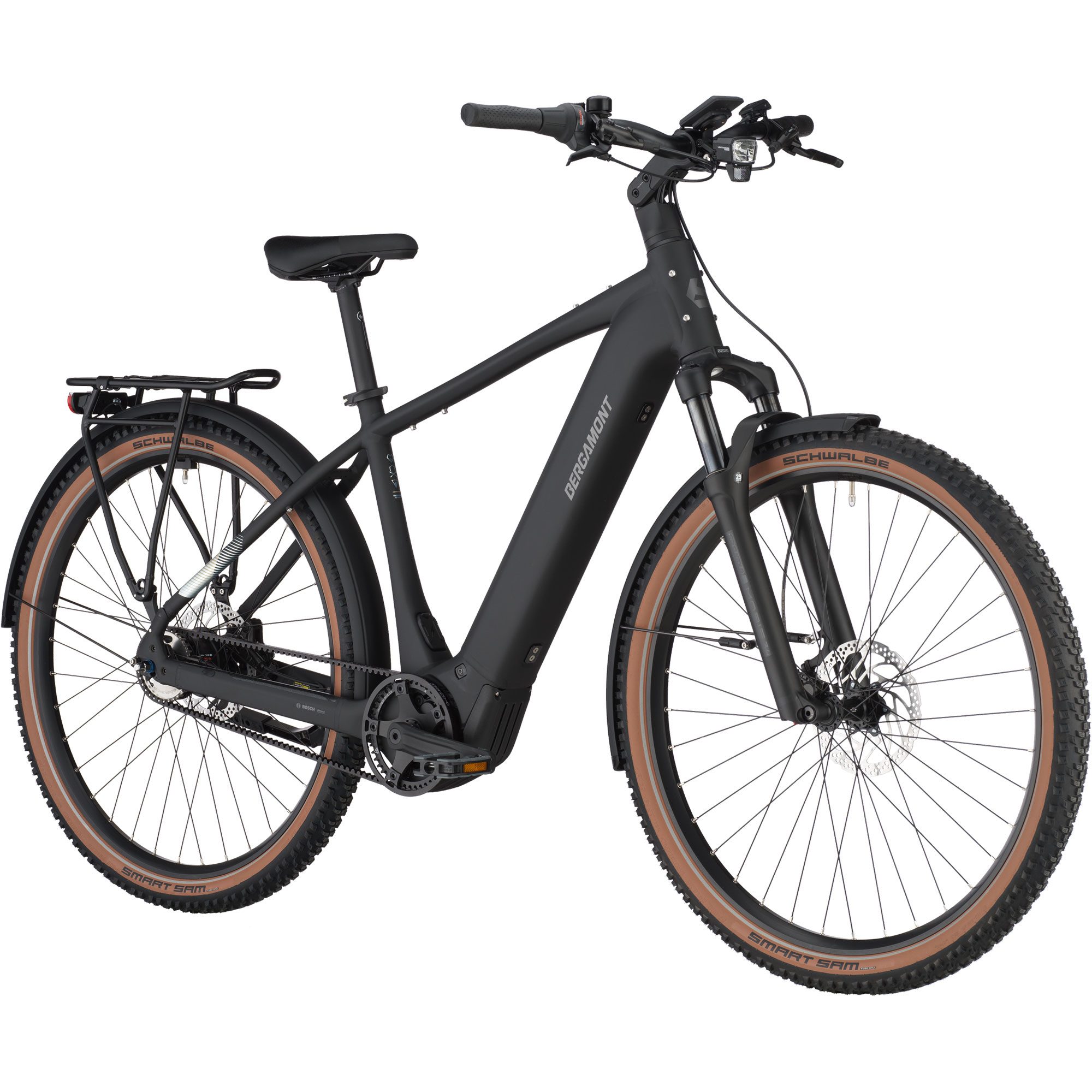 Bergamont E-Horizon SUV 20 Belt E-Trekkingrad black matt