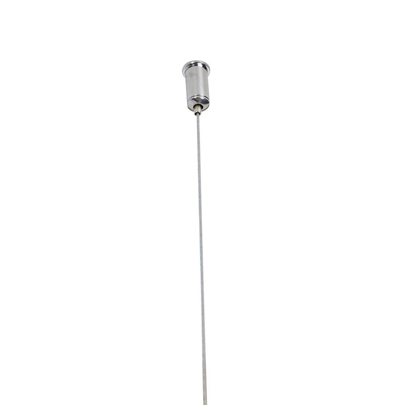 Industriële hanglamp zwart met rek large 4-lichts - Cage Rack