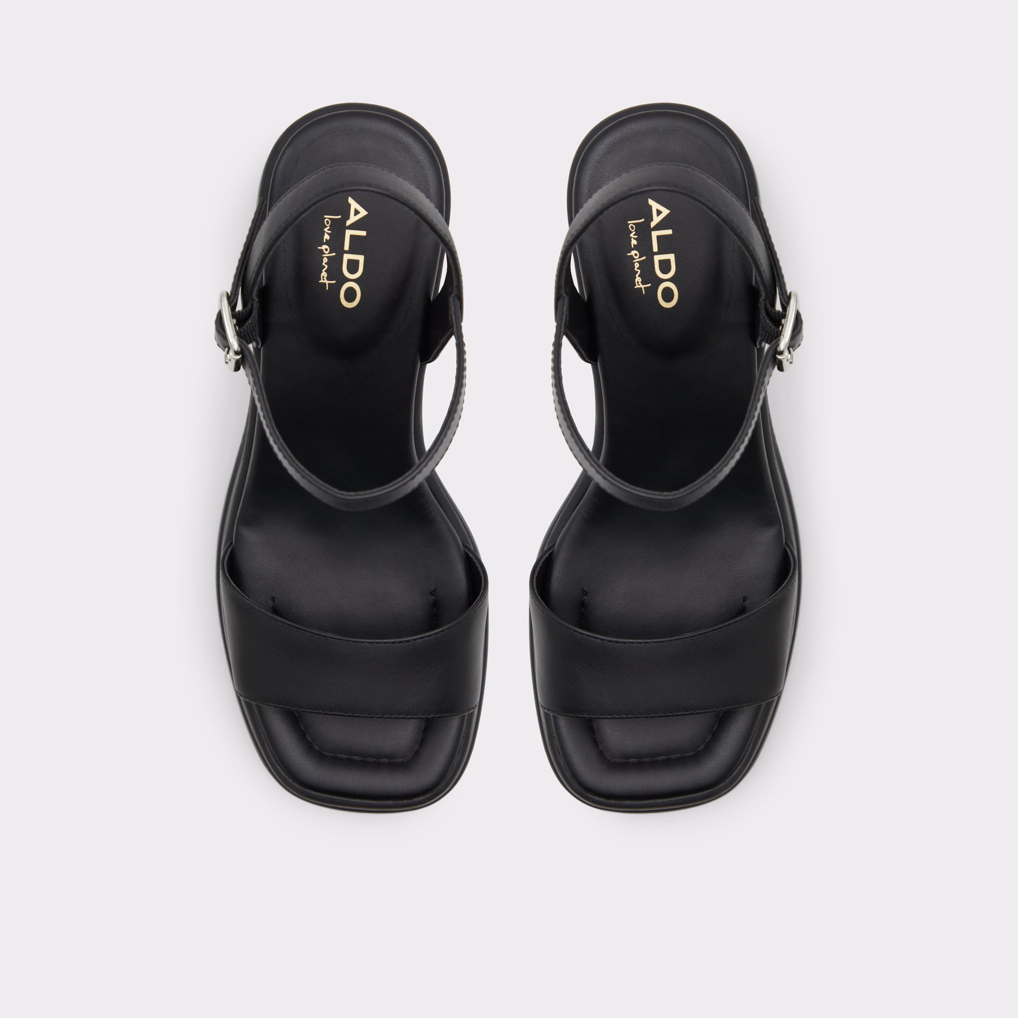 Taina Black Women Strappy Sandals