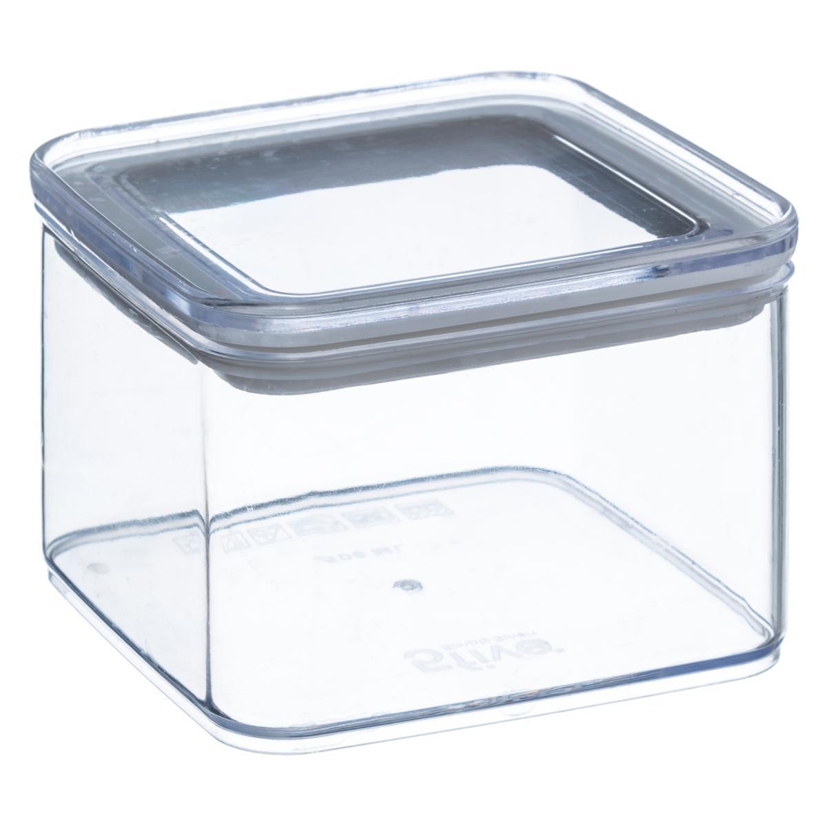 BOITE PLASTIQUE CARRE 0.5L ESKE
