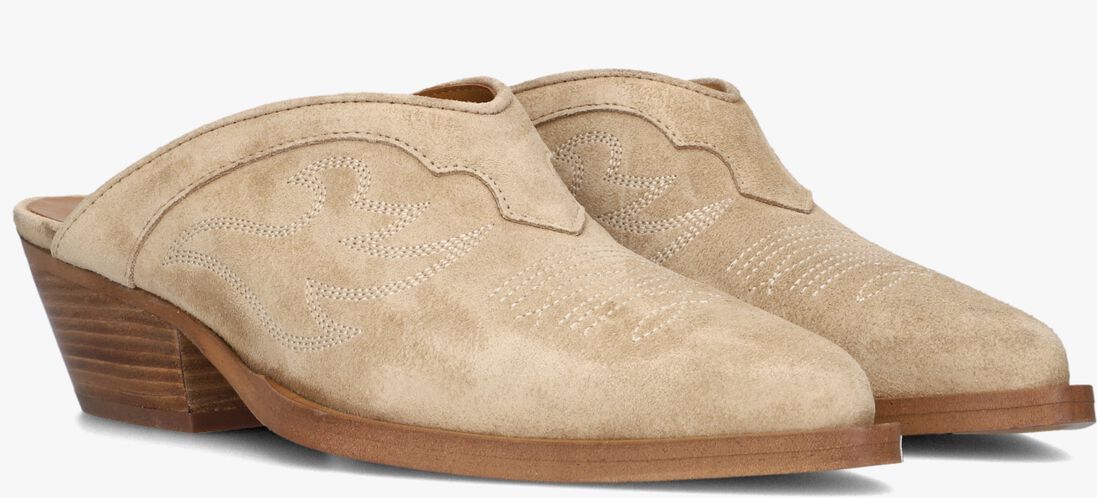 ALPE beige alpe muiltjes 5011