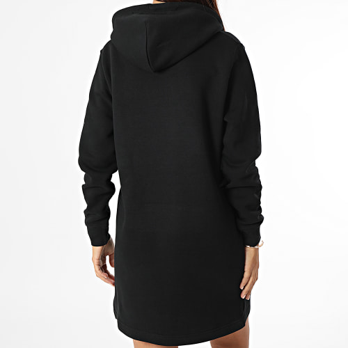 Robe Sweat Capuche Femme Dope Boyz Noir Blanc