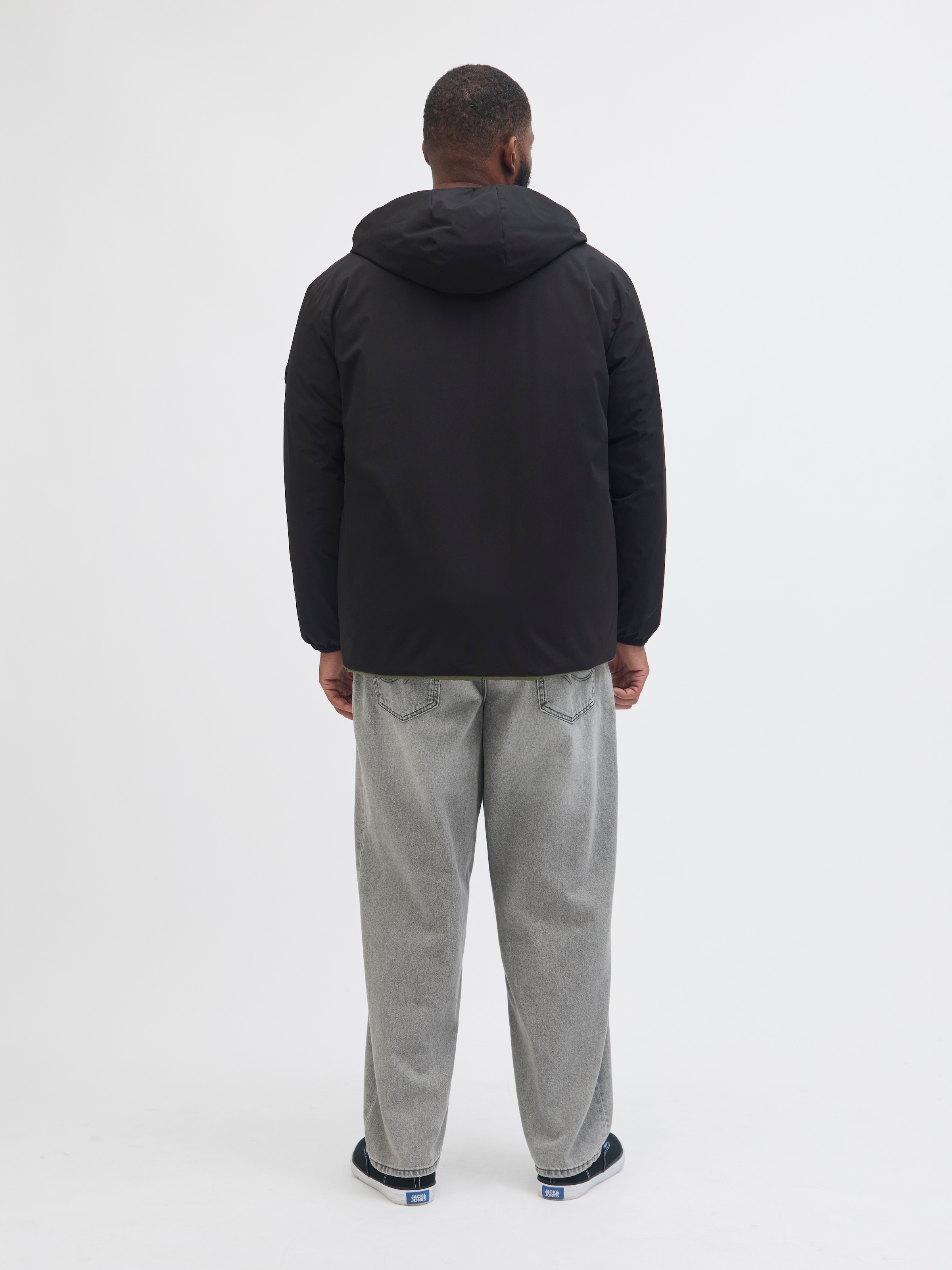 Jack & Jones PlusSize Wendejacke »JJEBROOK REVERSIBLE JACKET SN PLS« mit Kapuze