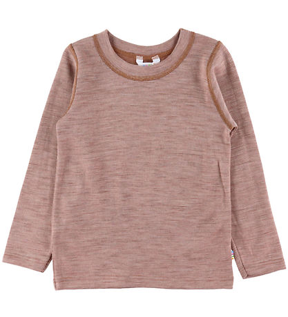 Joha Bluse - Wolle - Rust