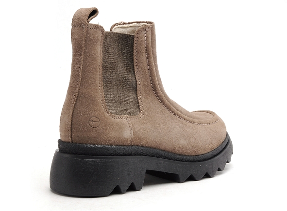 Tamaris boots bottine plates femme 25840 41 marron