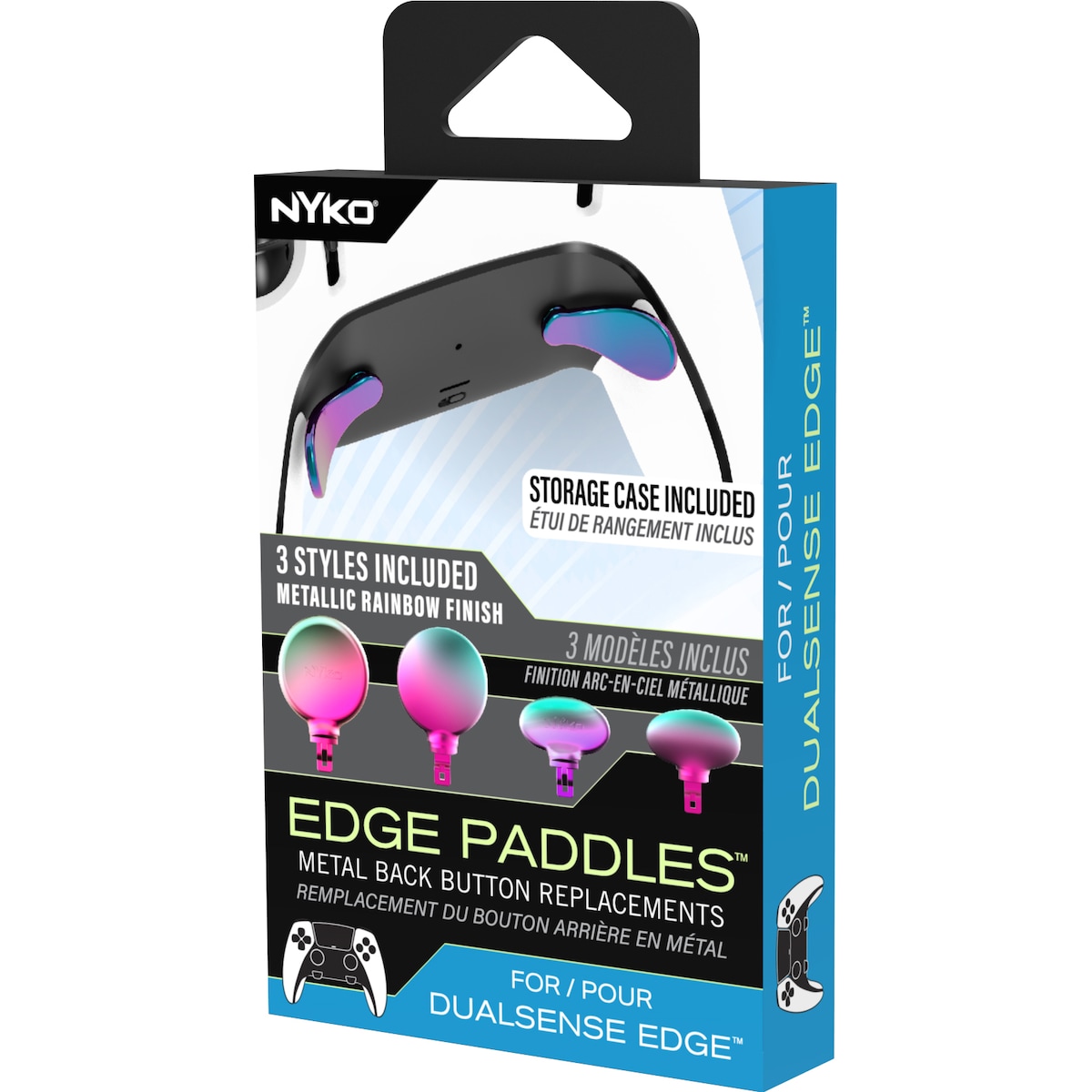 Nyko PlayStation 5 Edge bakre knapper (regnbue)
