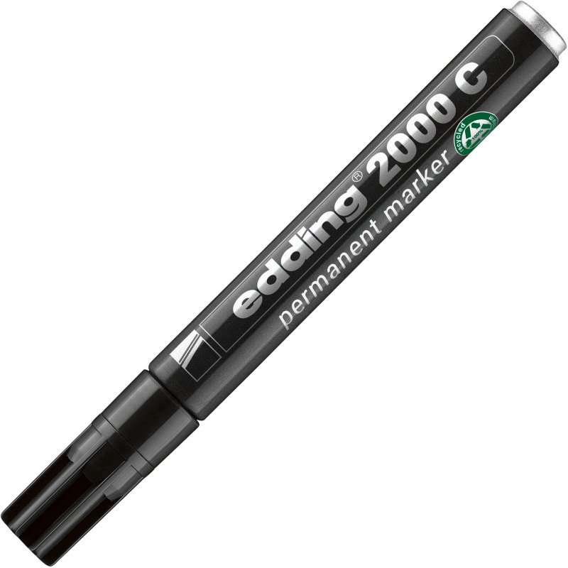 Marqueur permanent Edding 2000C pointe ogive de 1,5 à 3 mm