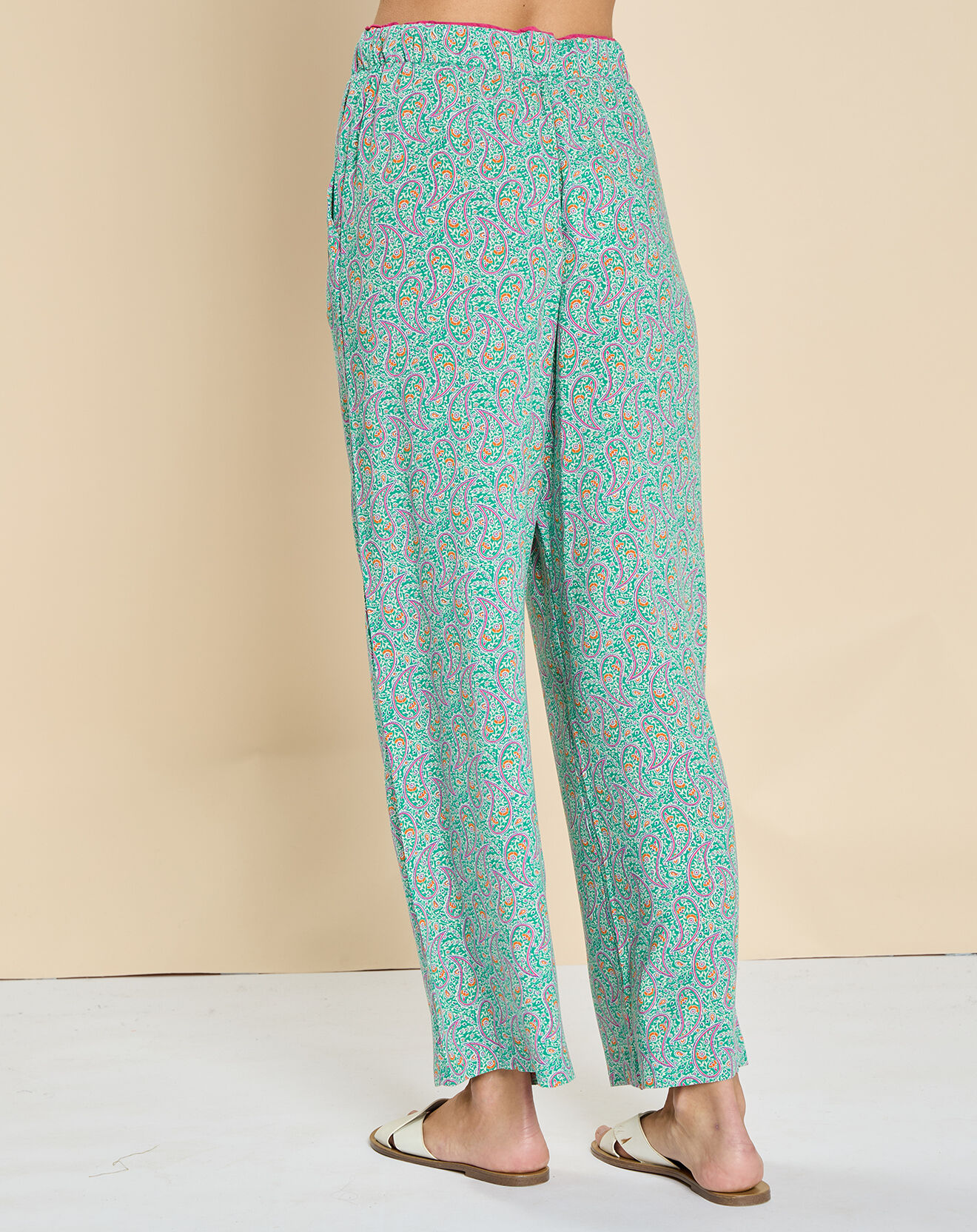 Harris Wilson Pantalon Esteban imprimée cachemire multicolore