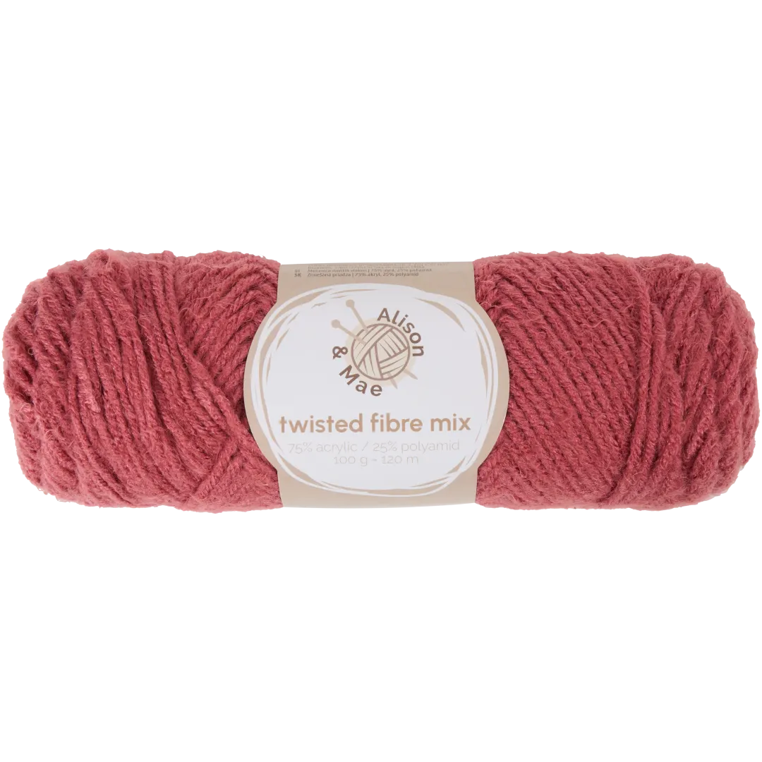 Alison & Mae gedraaid vezelgaren 100 gram | diverse varianten