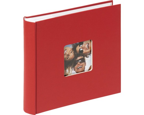 Fotoalbum Fun rood 200 foto's 10x15 cm