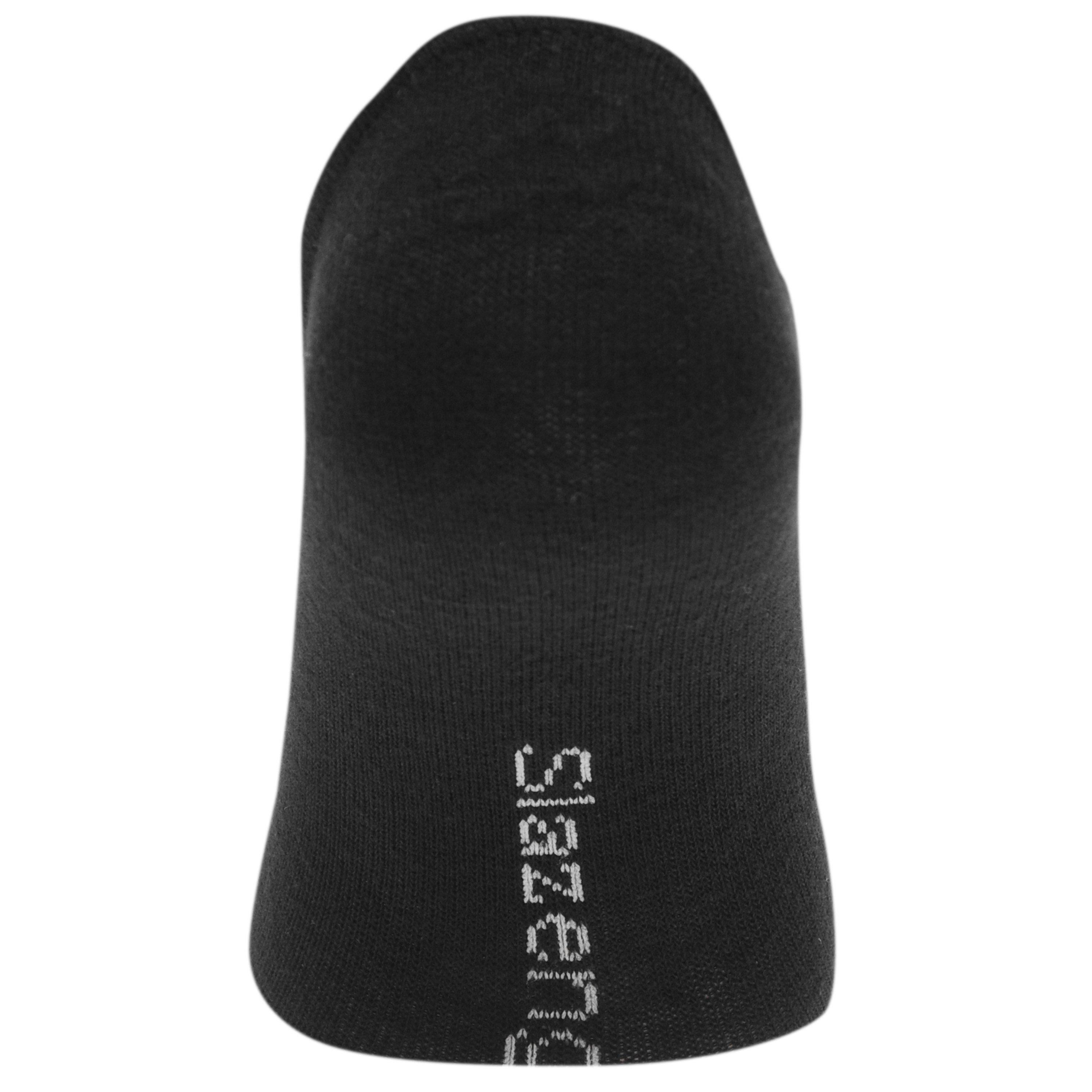Slazenger Invisible 5 Pack Trainer Socks Mens
