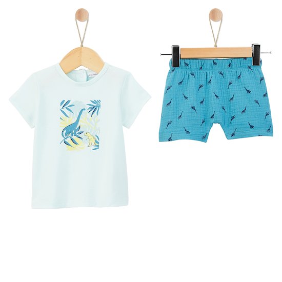 Short + Haut Jardin Extraordinaire   Vert Mint        de               P'tit bisou