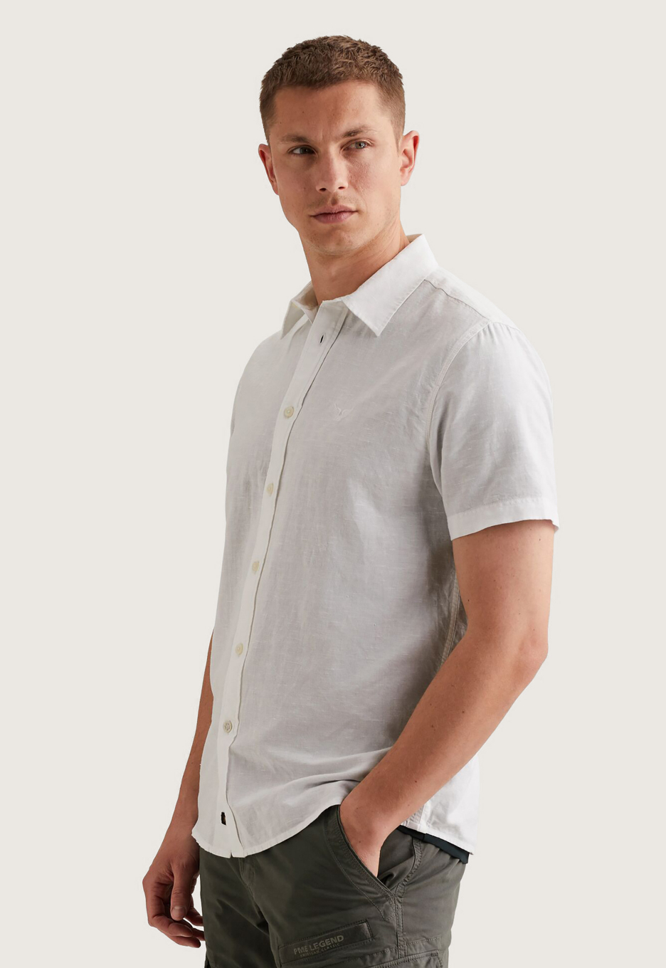 PME Legend 2-tone Cotton Overhemd