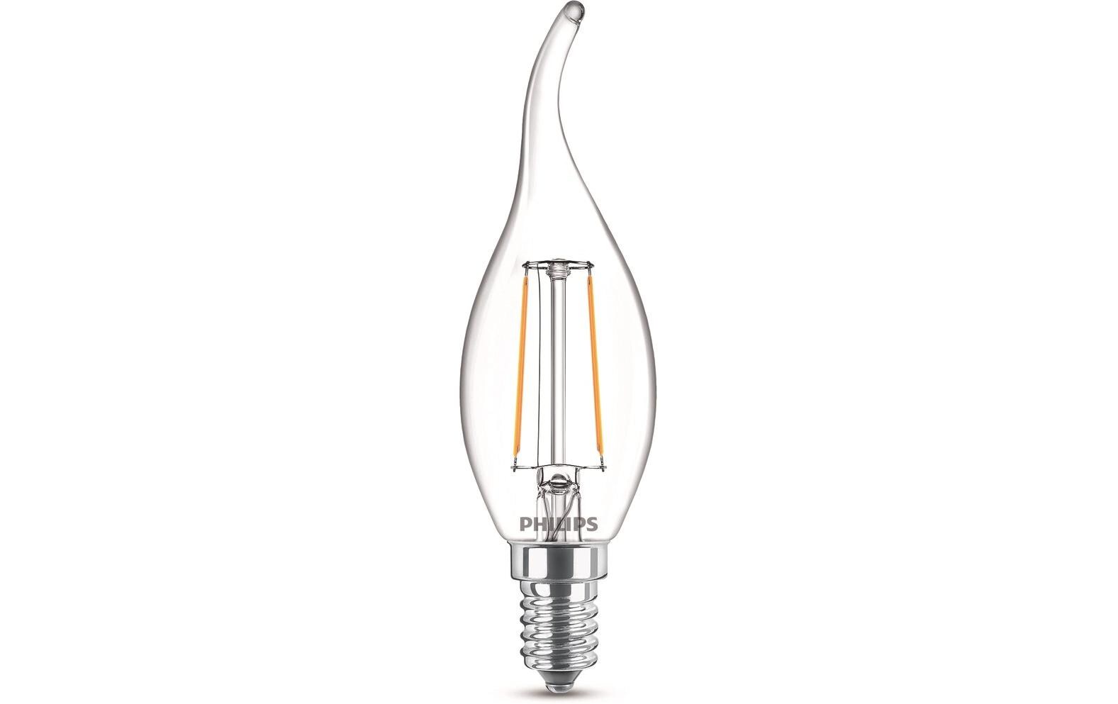 Lampe LEDcla 25W E14 BA35 WW CL ND WarmweissLeuchtmittel BA35 mit klarem Glas