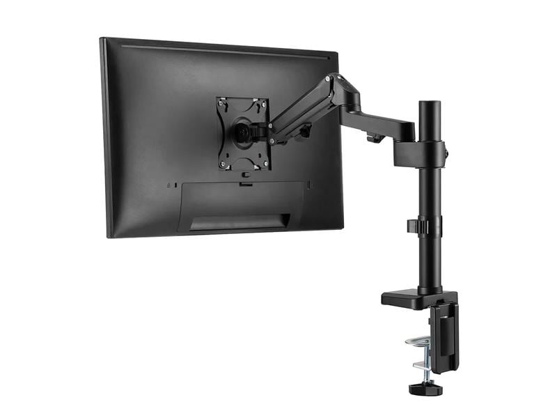 NEOMOUNTS Tischhalterung DS70-750BL1 bis 7 kg – Schwarz Full-Motion-Tischhalterung für 17-27
