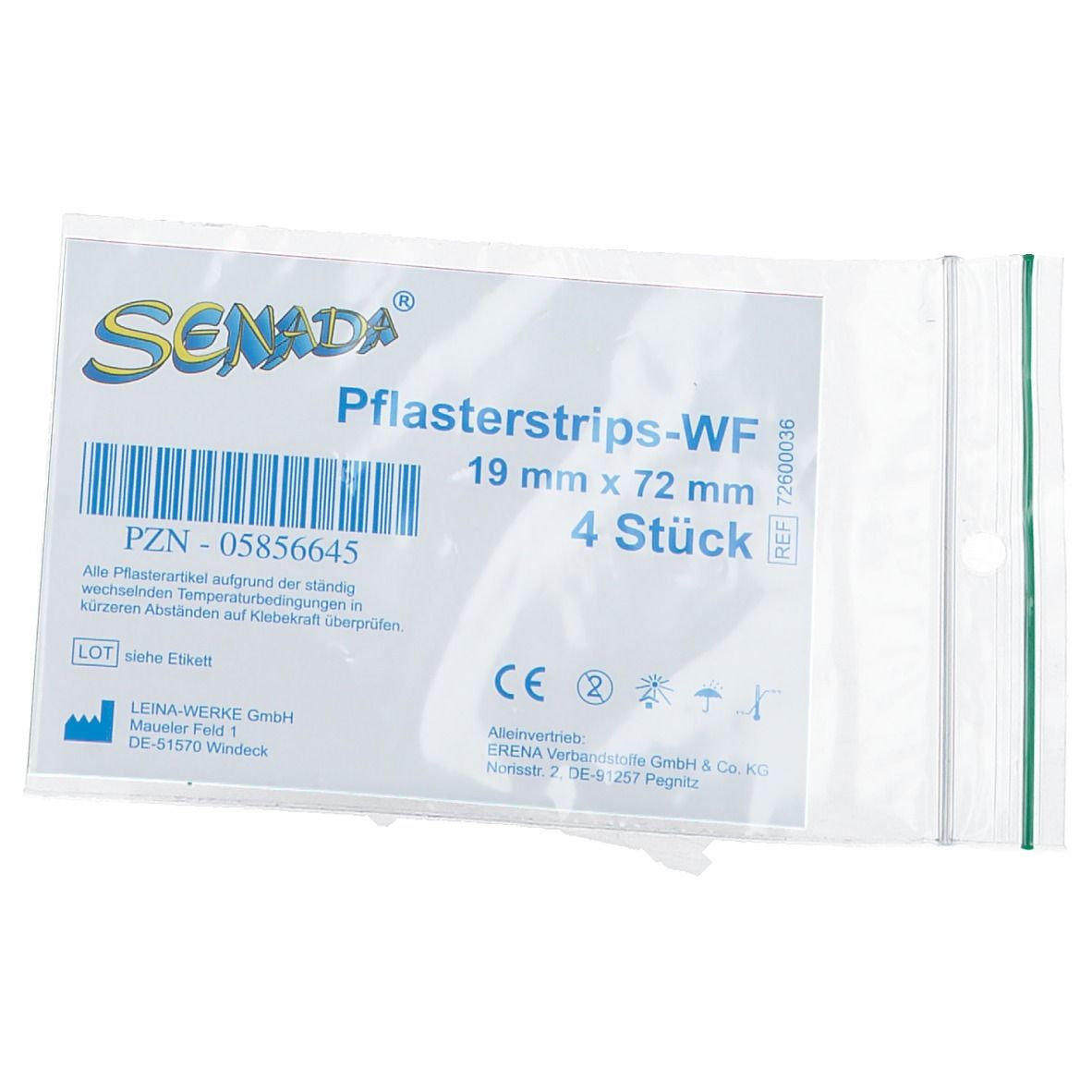 Senada Pflasterstrips 19 x 72mm