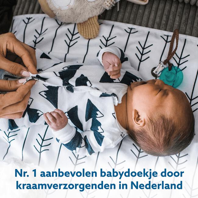 WaterWipes Billendoekjes Plasticvrij Gevoelige Huid Voordeelzak 4x60 stuks