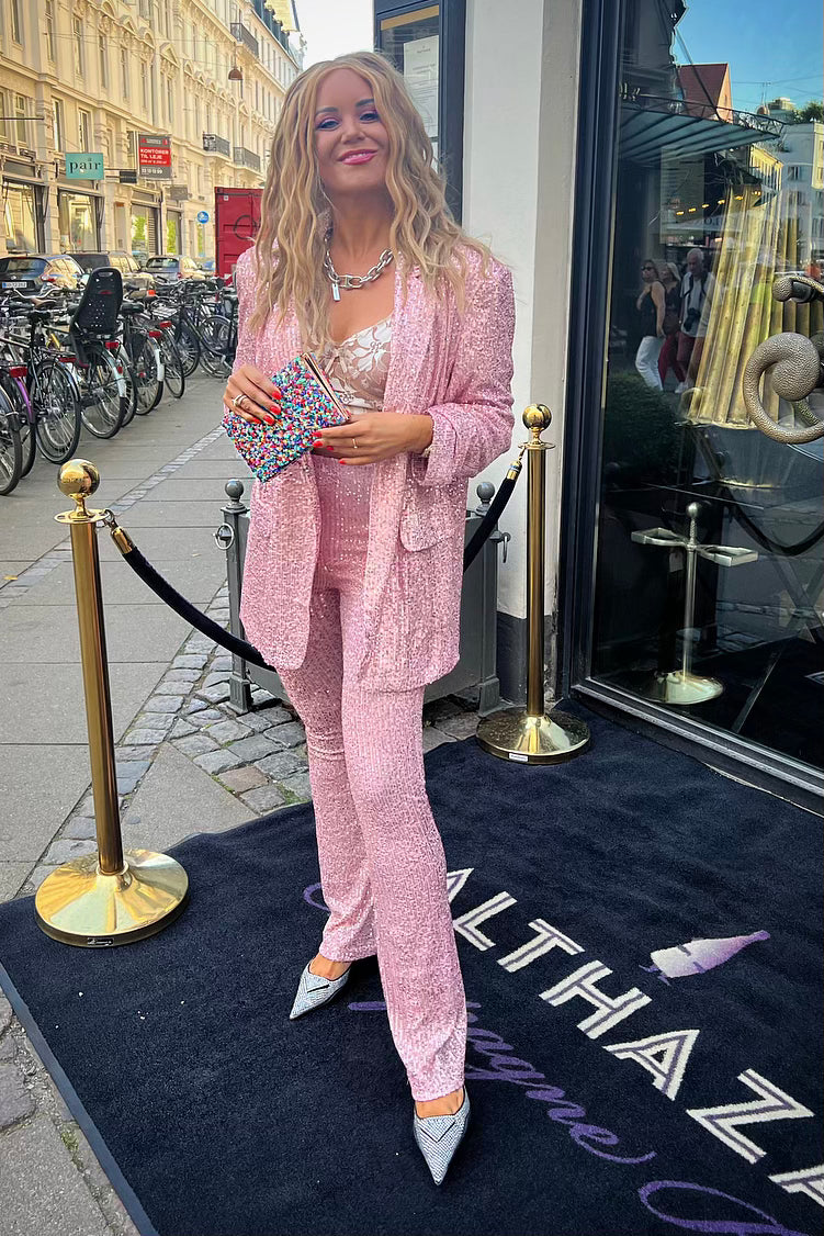Valentin Studio Glam Pants pink