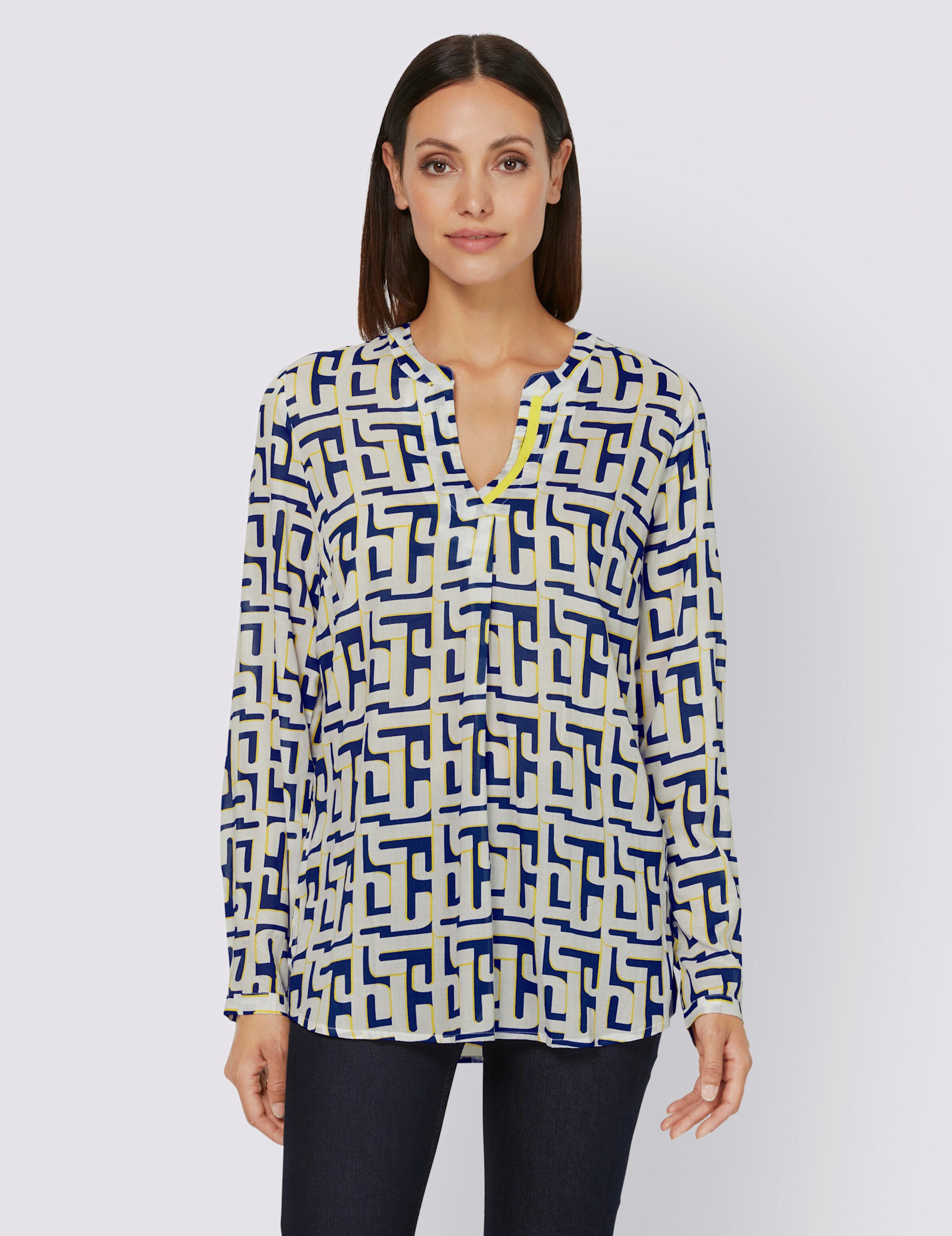 Druckbluse