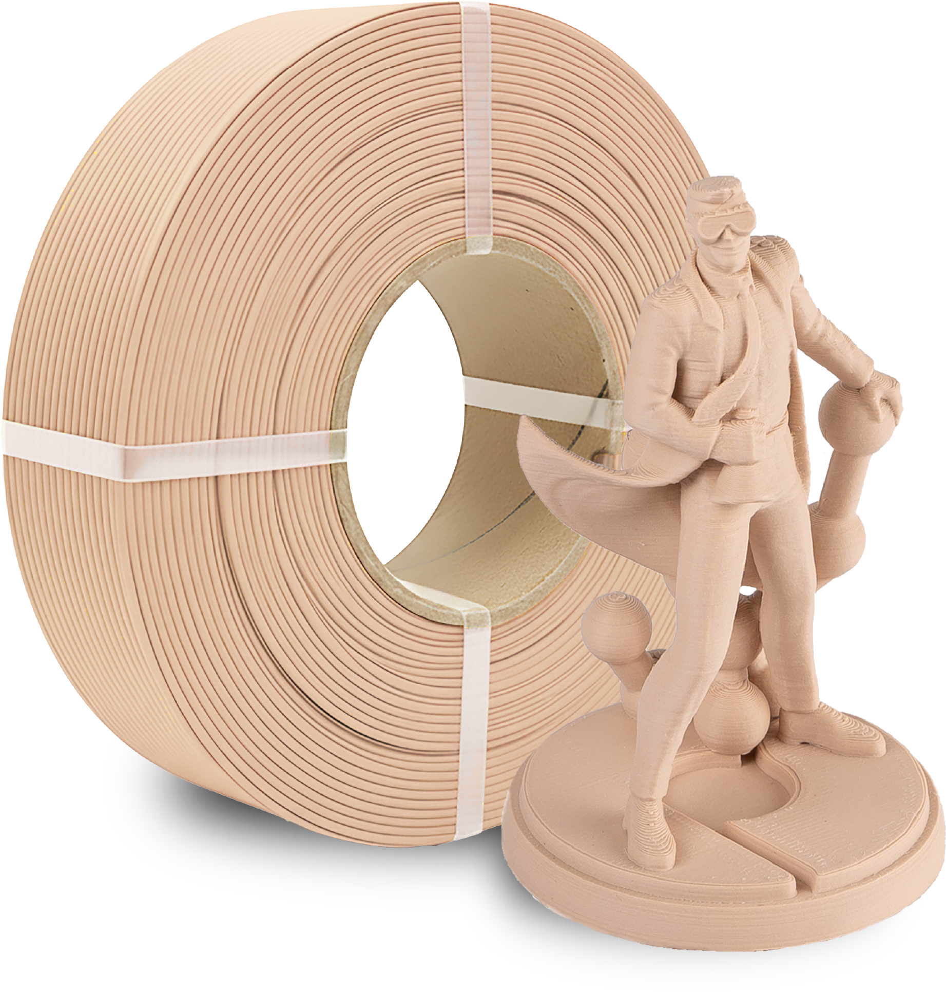 Polymaker  Panchroma™ PLA Refill Matte Army Beige, 1,75 mm / 1000 g    Matte Eleganz in Army Beige