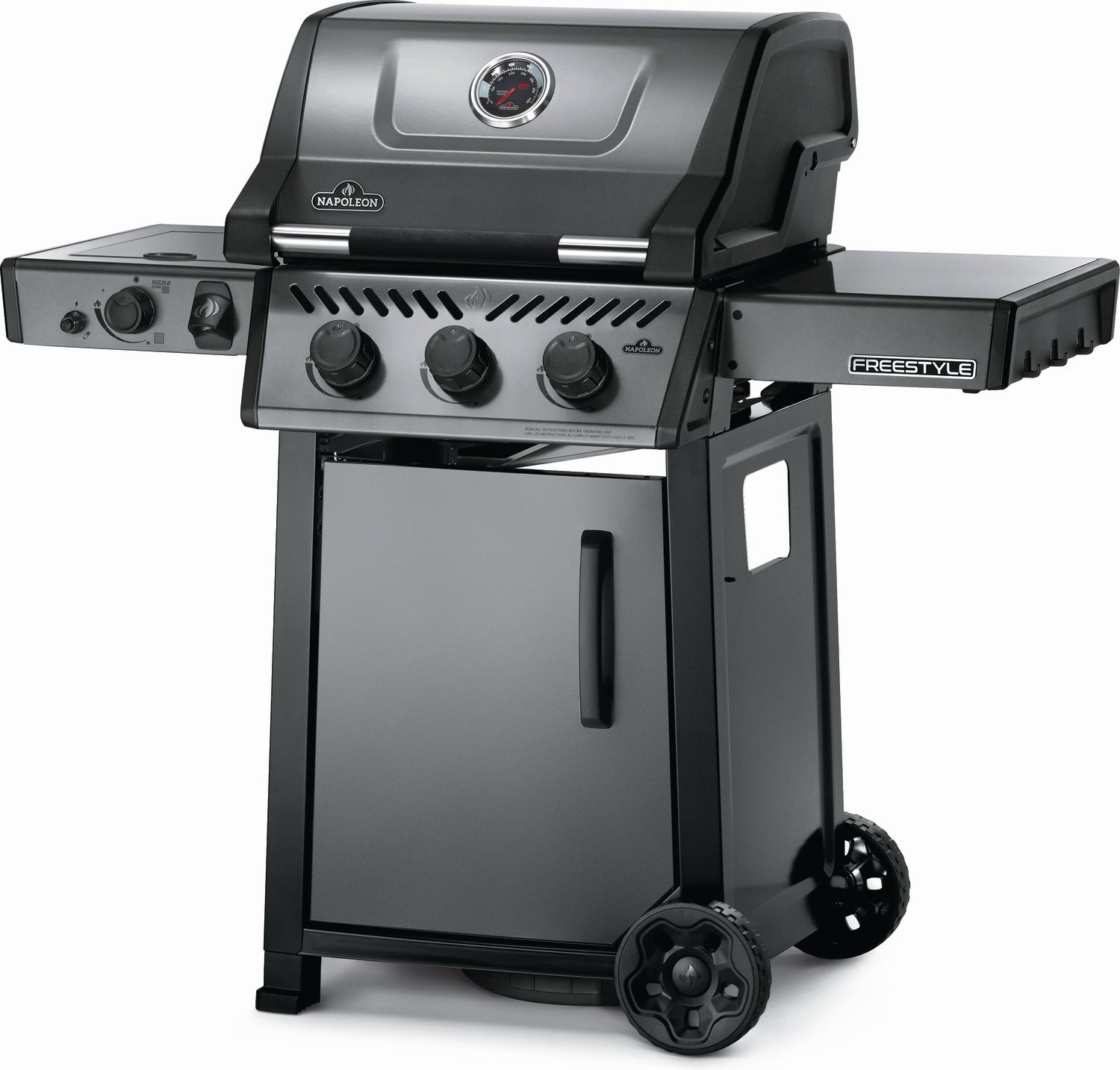 Napoleon gasbarbecue met zijbrander Freestyle 365 124 x 64 x 116 cm