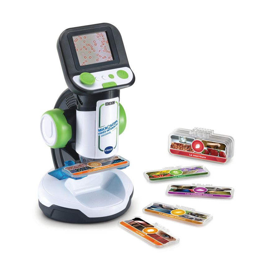 Microscope vidéo interactif Genius XL - Ecru