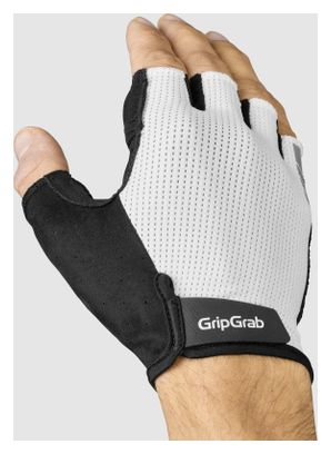 Gants courts d'été GripGrab EXPLR Padded Blanc