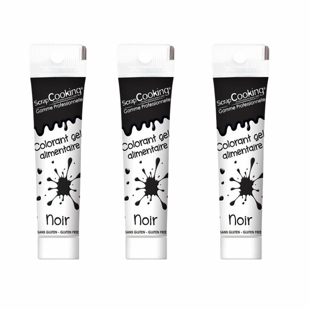 Gel colorant alimentaire noir 60 g