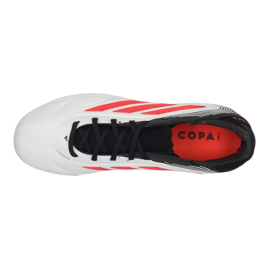 adidas Copa Pure Elite III FG/AG Pure Victory - Blanc/Lucid Red/Noir Enfant