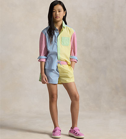 Polo Ralph Lauren Shorts - Fun - Mehrfarbig m. Streifen