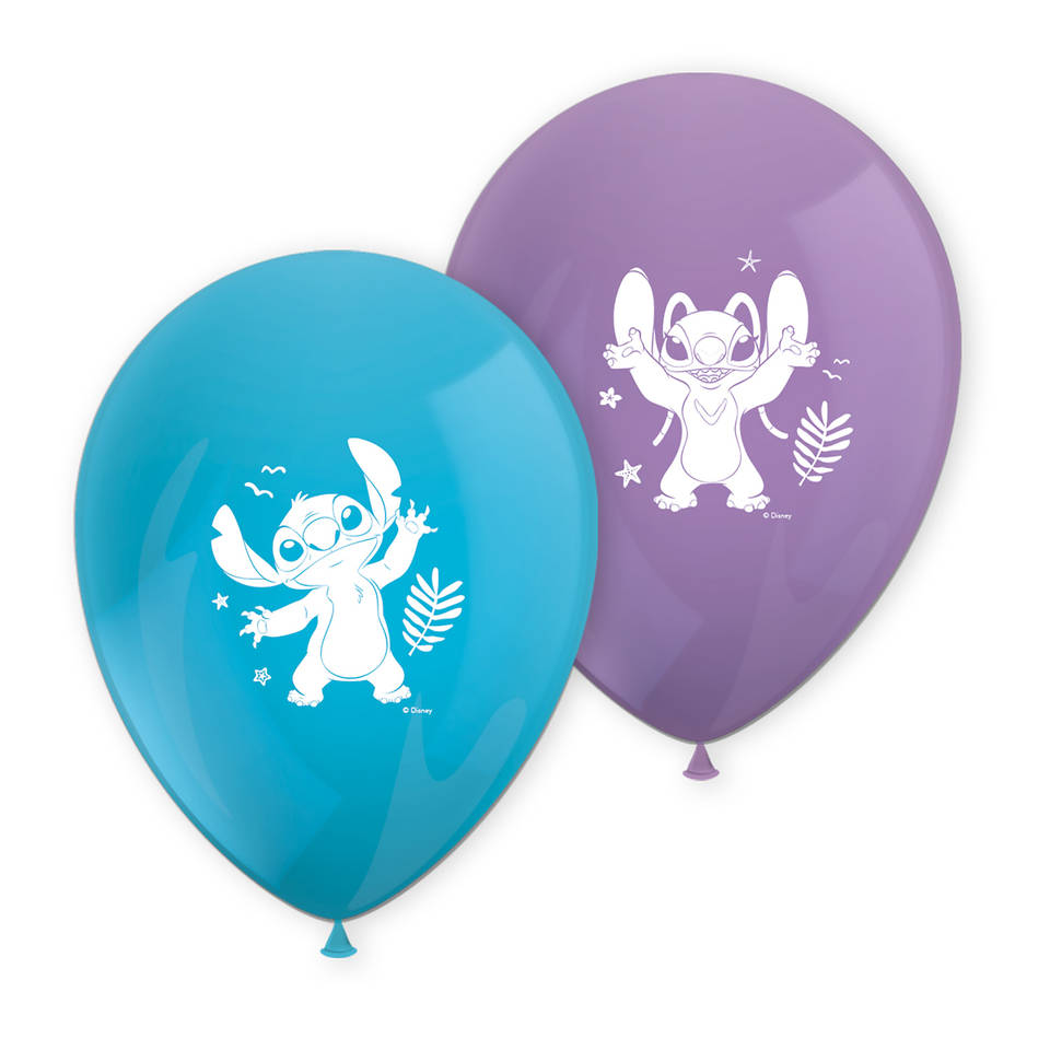 Stitch ballonnen set 8-delig