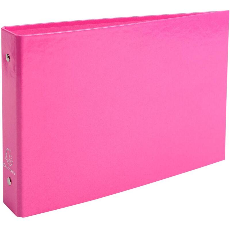 Classeur 2 anneaux cartonné Exacompta Iderama® A5 - Dos 3,5 cm couleurs assorties