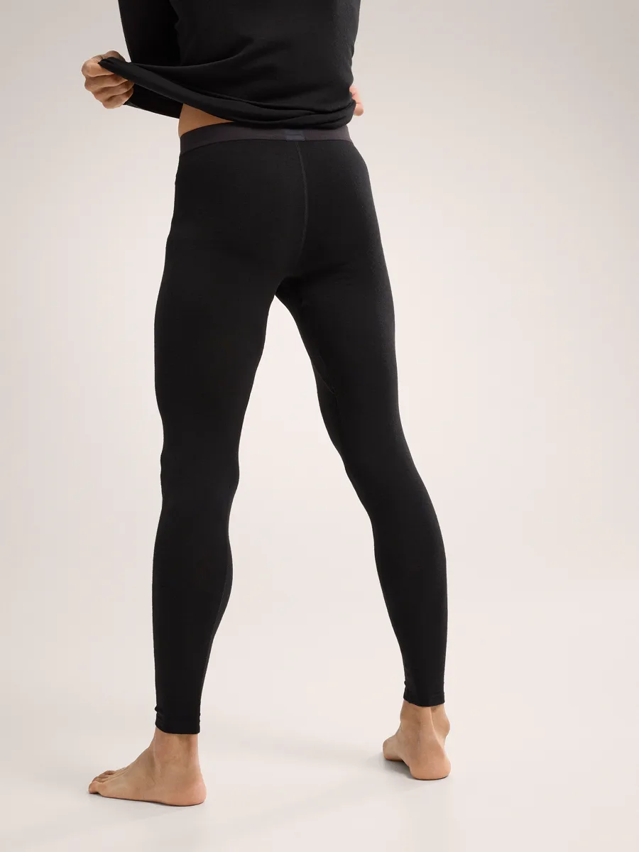 Arc'teryx Men's Rho Merino Wool Bottom Black