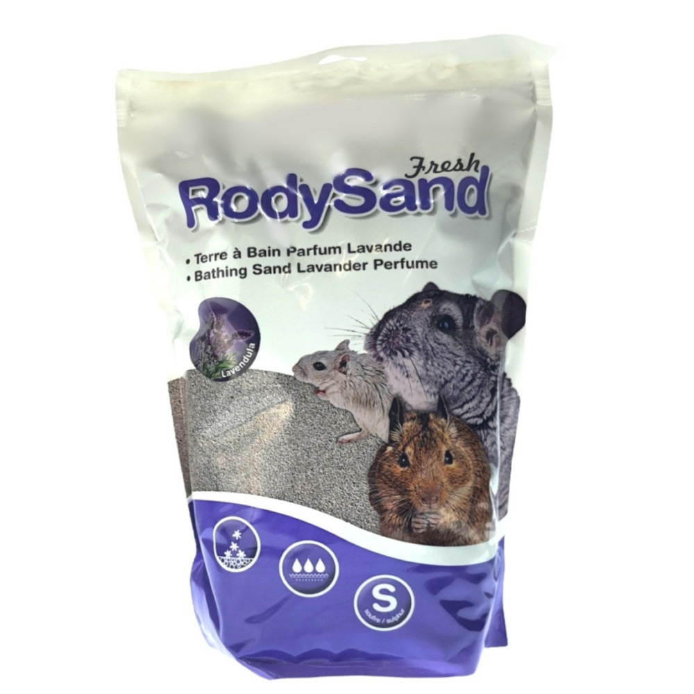 Terre de bain lavande pour chinchilla 1.7 kg