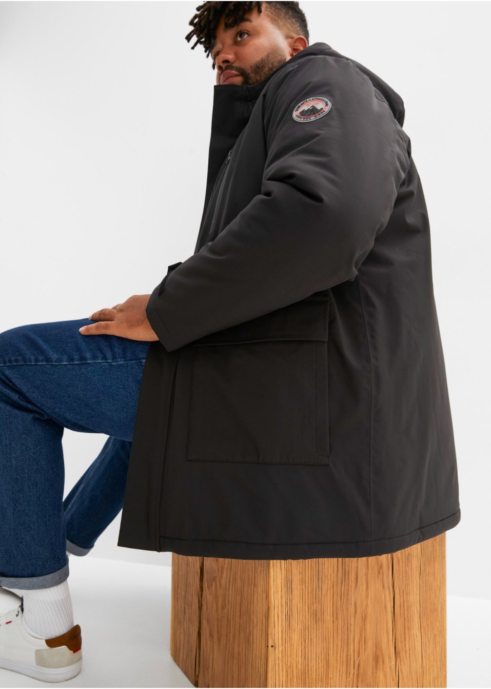 Veste outdoor thermo hybride avec doublure matelassée