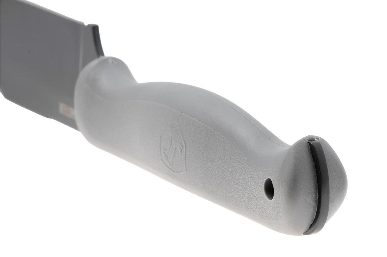 Condor Fighter Knife CTK1831-4.9RGHC Cerakote 1075, Rhino Gray Polypropylene, vaststaand mes