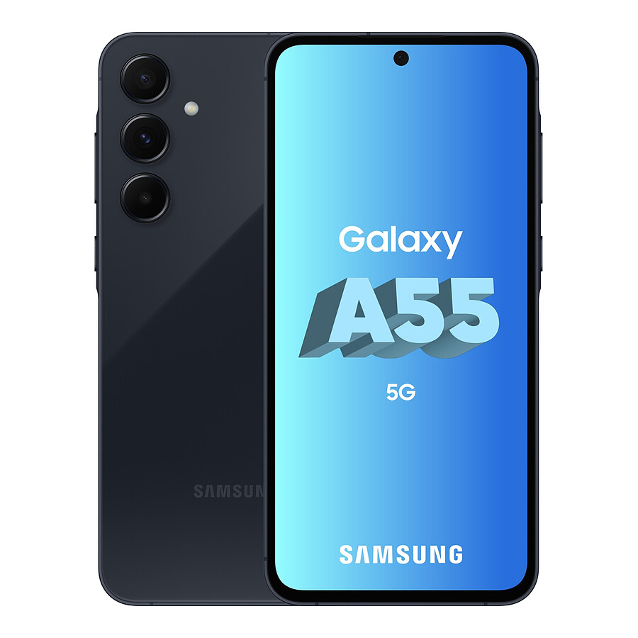 Samsung Galaxy A55 5G (Bleu nuit) - 128 Go