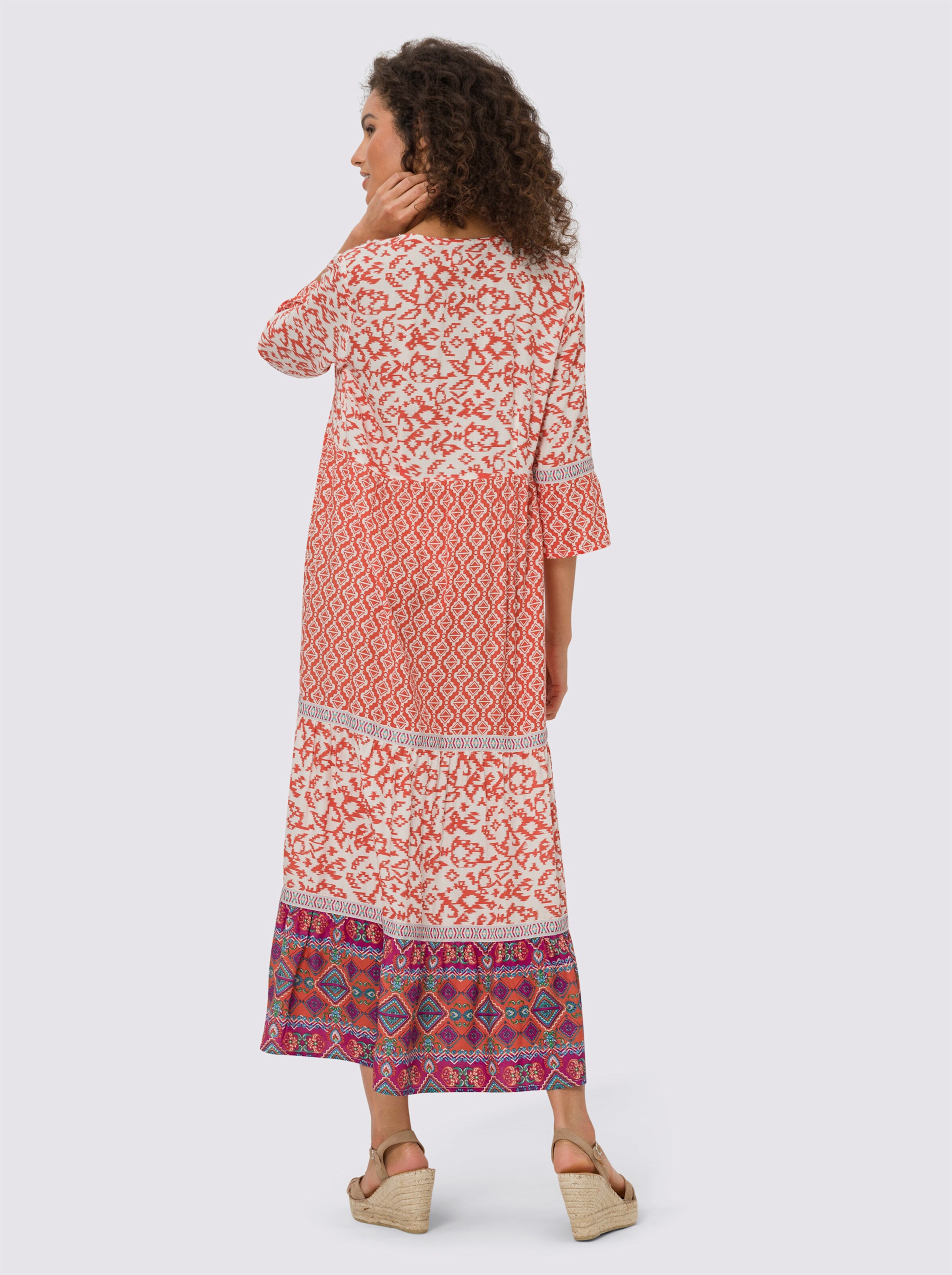 Druck-Kleid