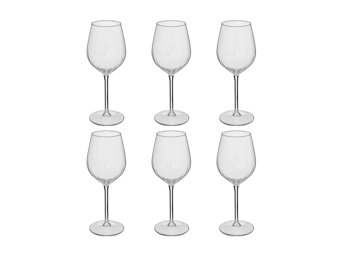Lot de 6 Verres à Vin 