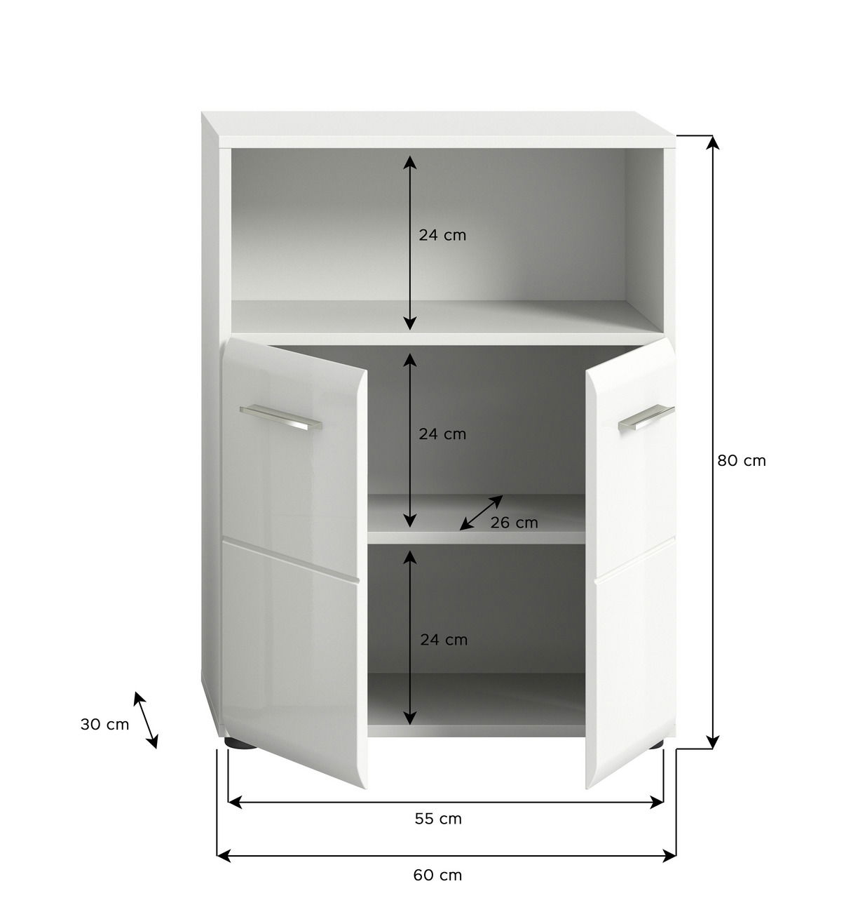 MID.YOU Standschrank ICE