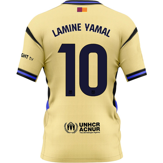 Nike FC Barcelona Match Uit Shirt Yamal Dames