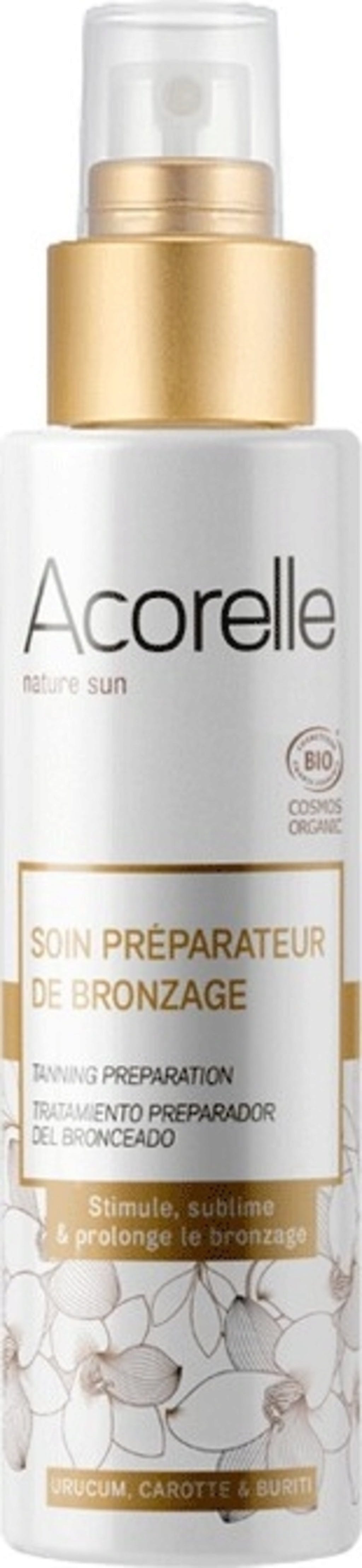 Acorelle  Vorbereitender Bräunungsspray, 100 ml