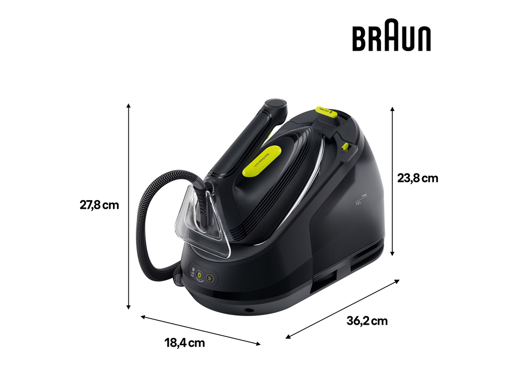 FERRO COM CALDEIRA BRAUN IS3257BK 2400W 1.8 L