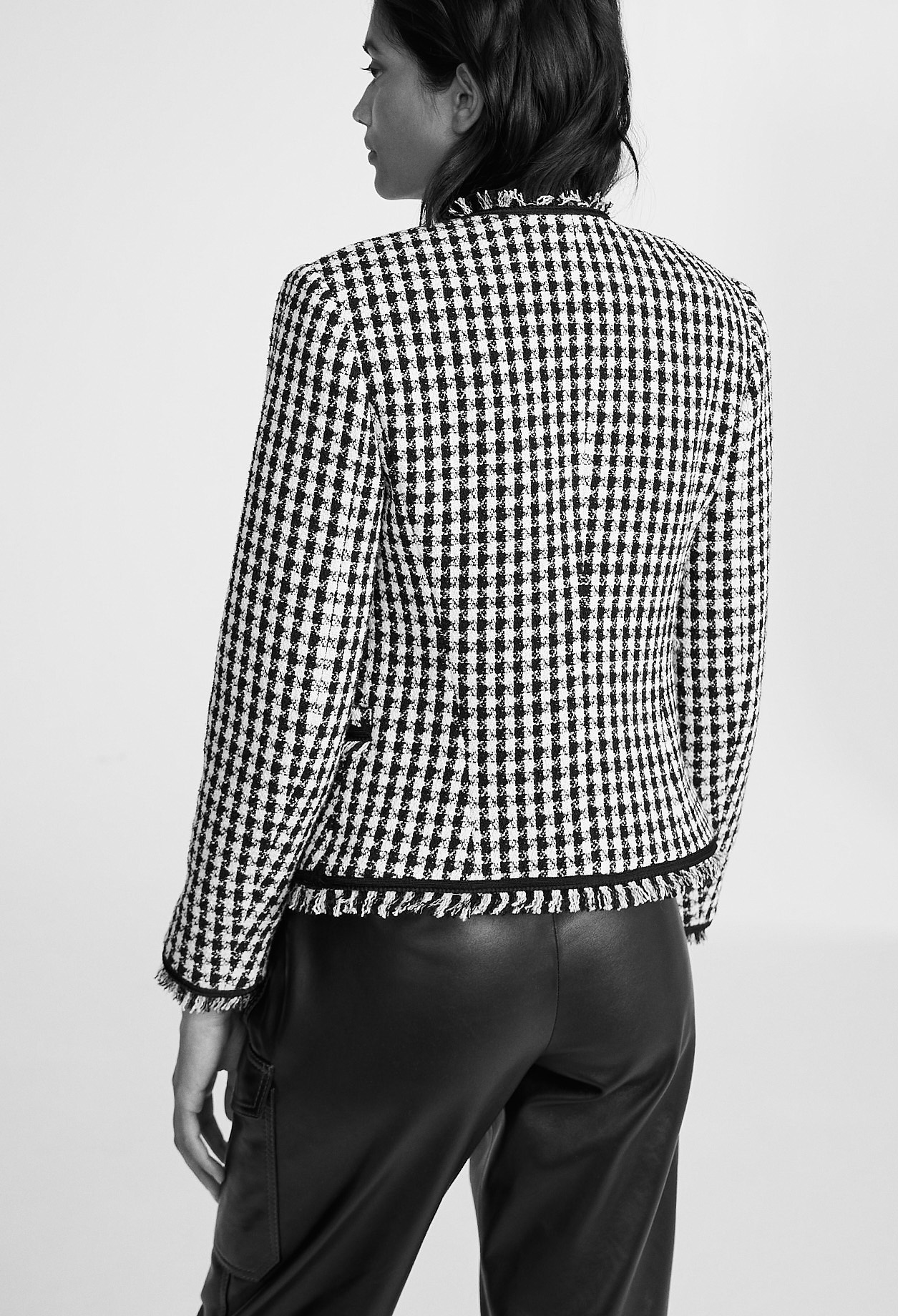 Veste en tweed