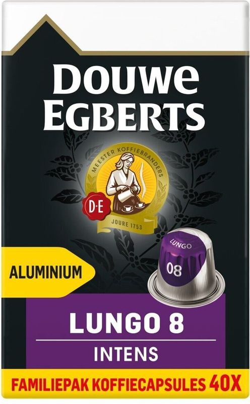 Douwe Egberts - Lungo Intens - Koffiecups - Familieverpakking - 110 ml