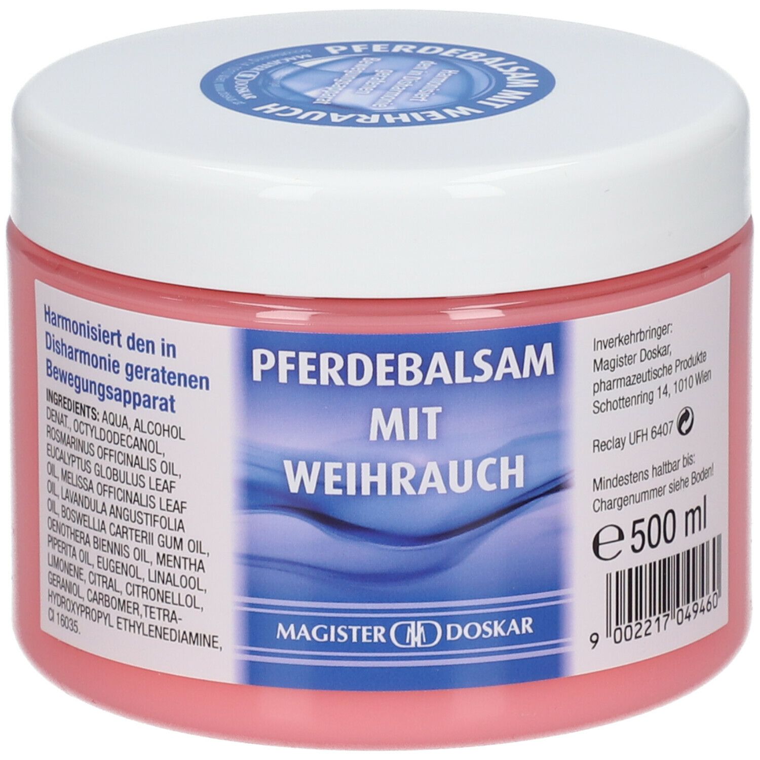 Pferdebalsam mit Weihrauch