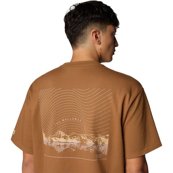 T-shirt COLUMBIA CSC HERITAGE GRAPHIC TEE CAMEL BROWN