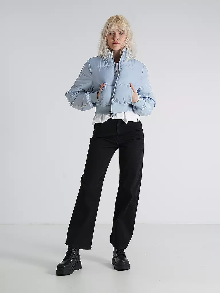 JUICY COUTURE Steppjacke  Cropped Fit  hellblau