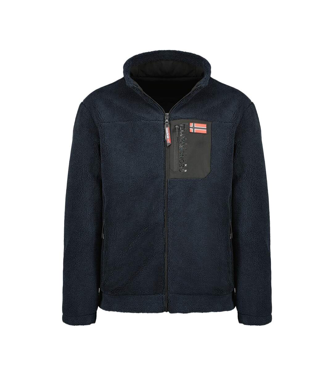 Veste Polaire Marine Homme Geographical Norway Ureversible